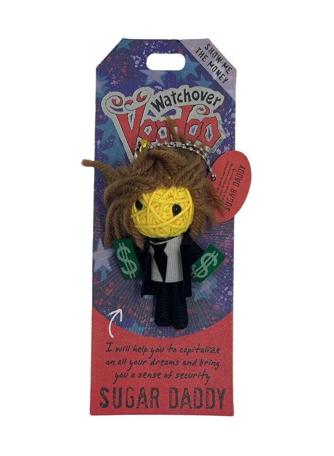 Watchover Voodoo 3-Inch Sugar Daddy Keychain - Handcrafted Gift to Bring Good Luck and Positivity Everywhere You Go - Image 1